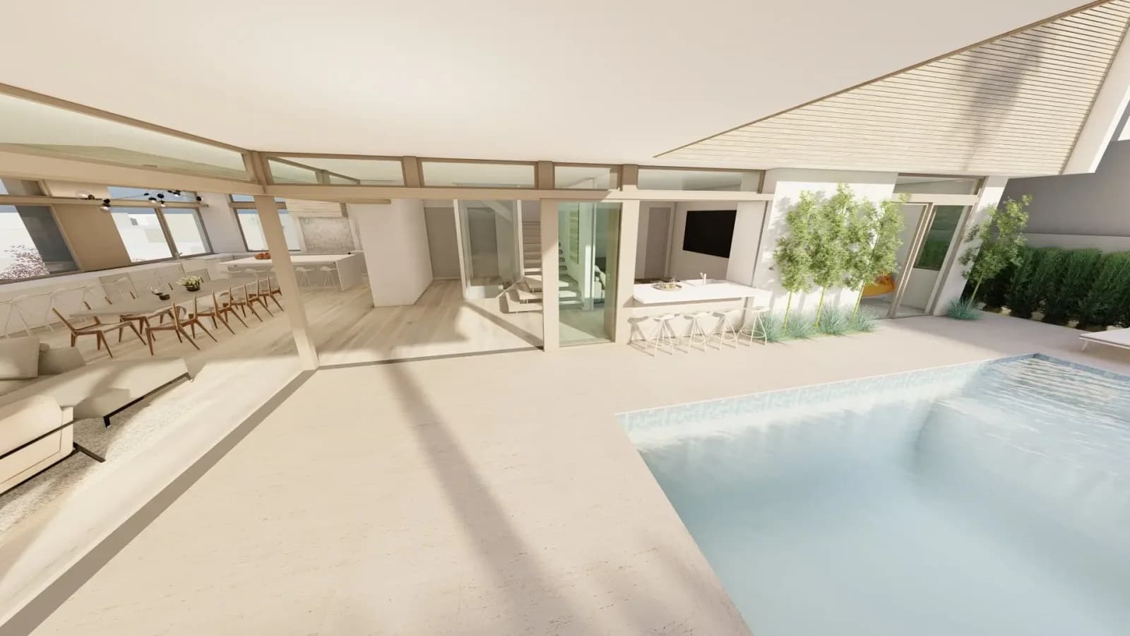 Reymond Estate interior under construction by DECOMA