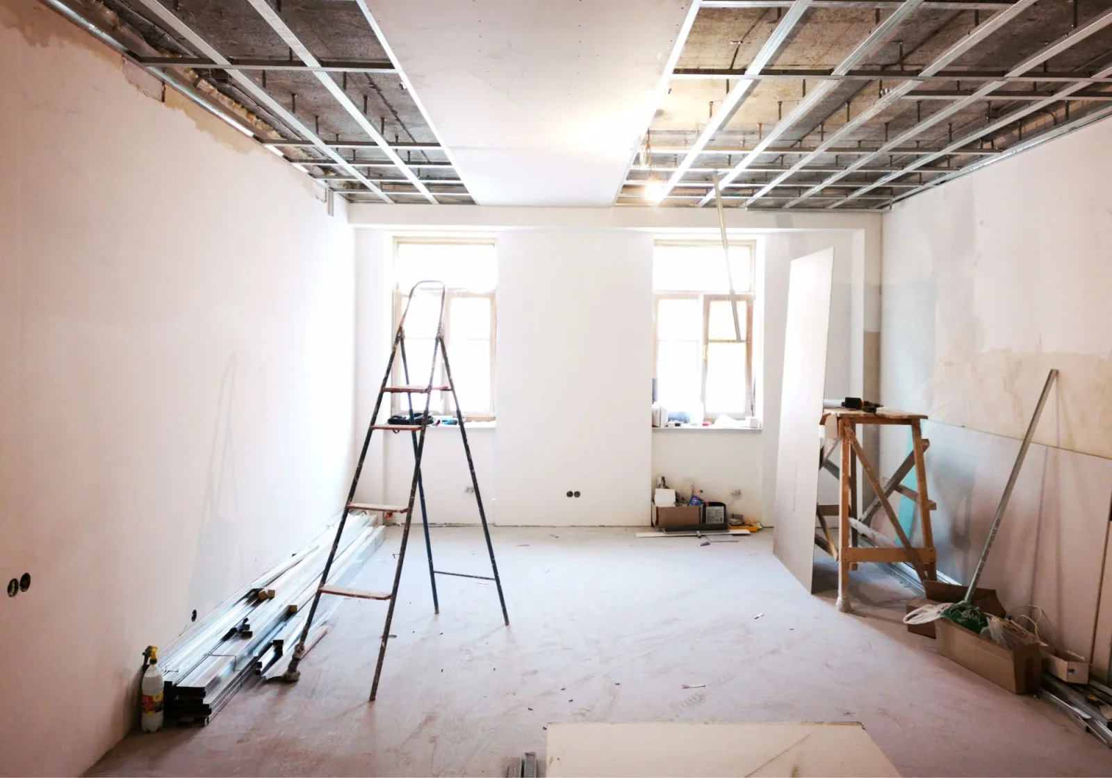 Finished residential interior under DECOMA management