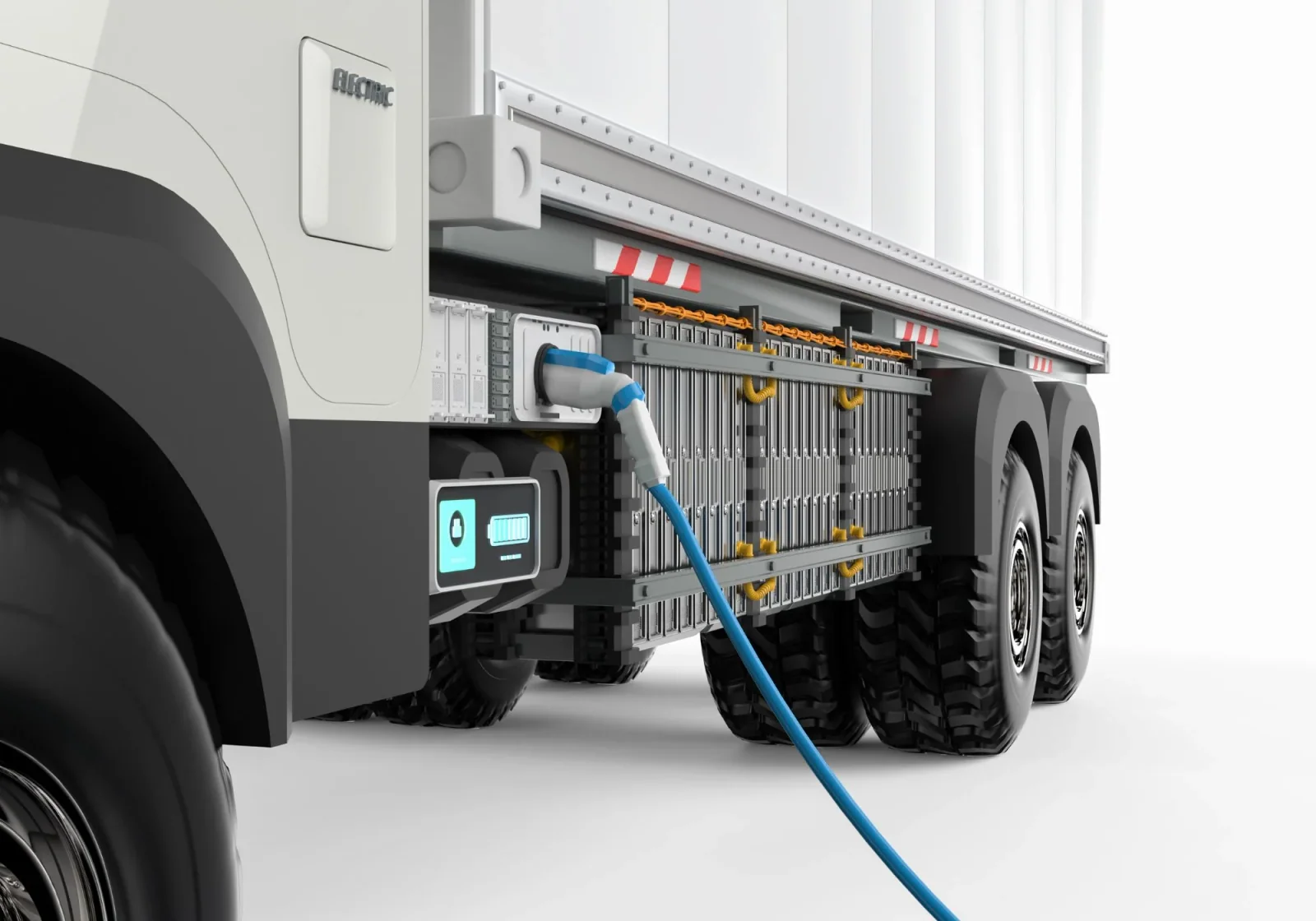 Truck-grade EV charger installation by DECOMA Industries
