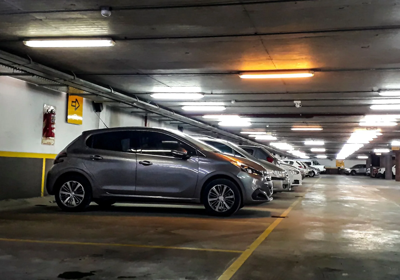 Parking structure lighting retrofit by DECOMA Industries