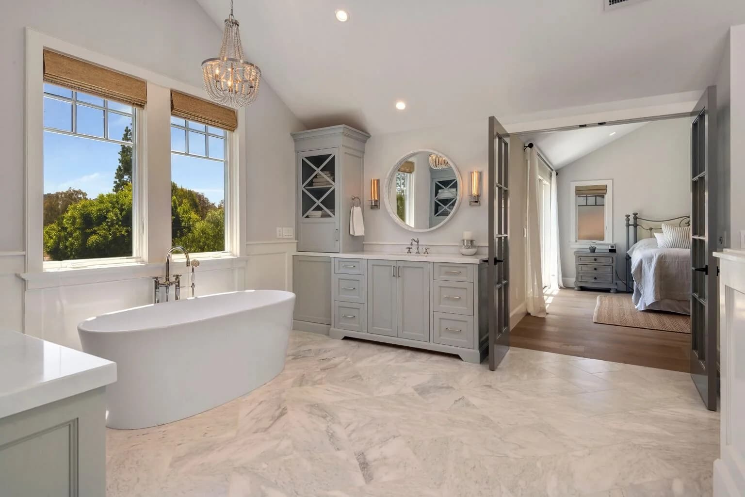 South Bay primary bathroom remodel by DECOMA Industries